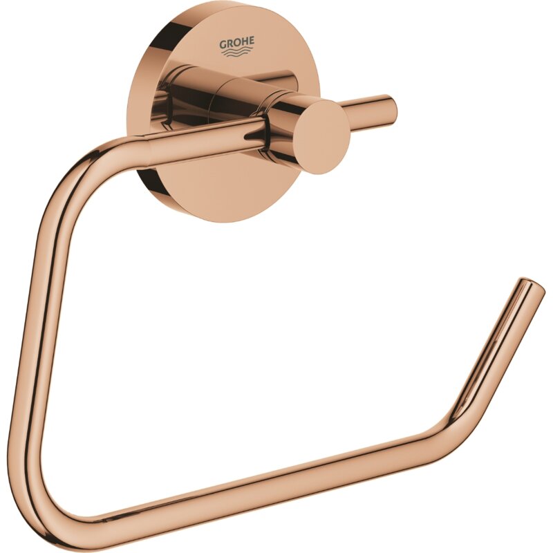 Uchwyt na papier toaletowy GROHE Essentials 40689DA1 Miedziane złoto
