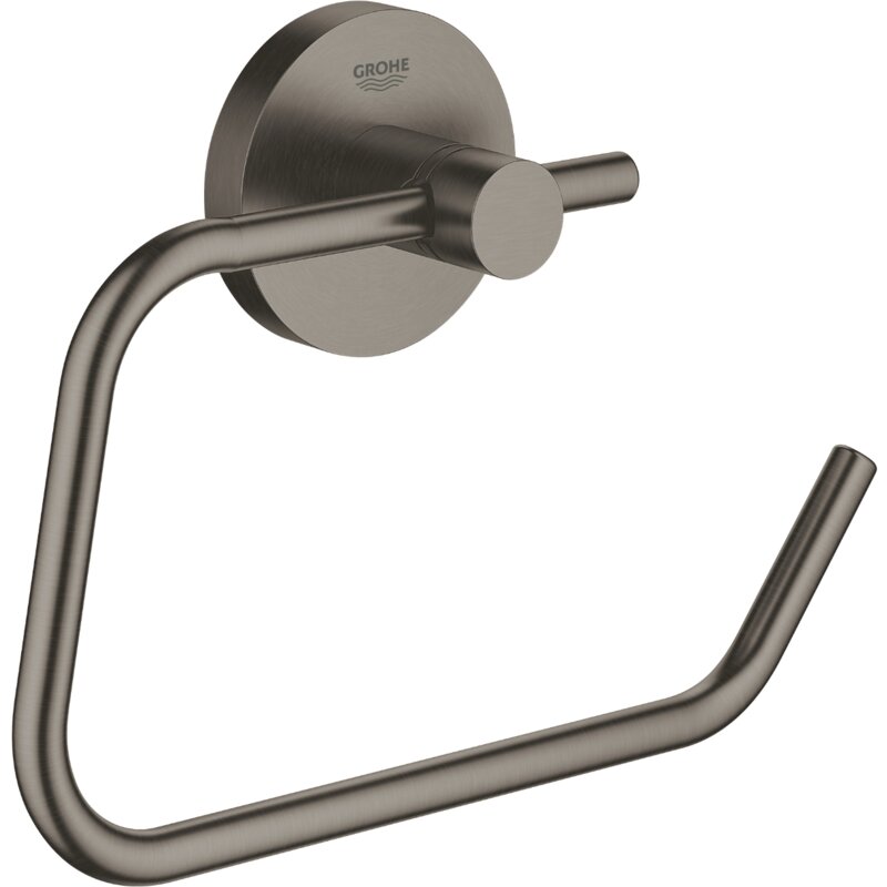 Uchwyt na papier toaletowy GROHE Essentials 40689AL1 Grafit szczotkowany