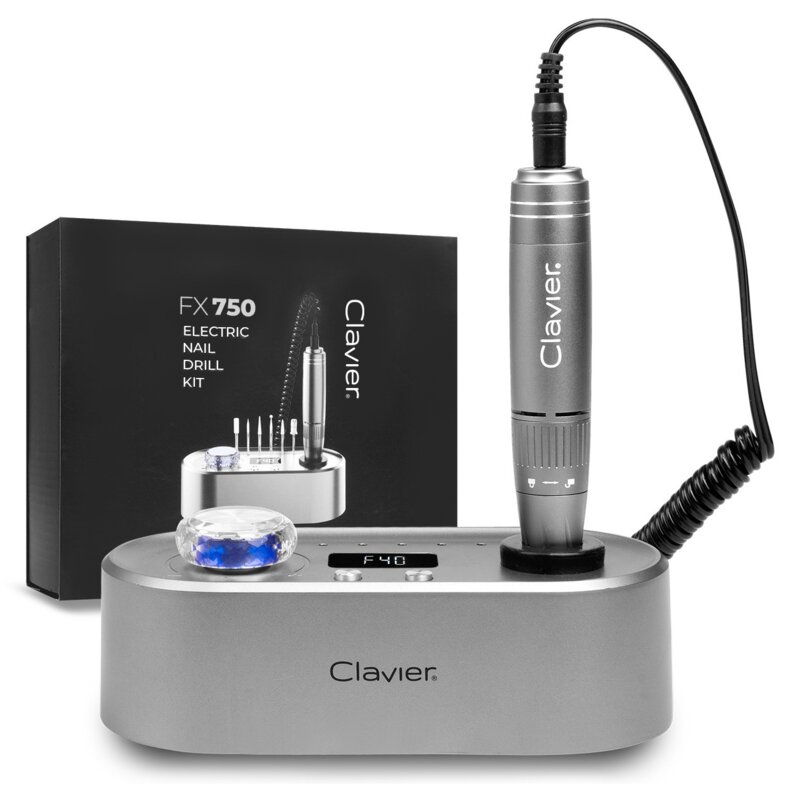 Frezarka do paznokci CLAVIER FX 750 SR Szary
