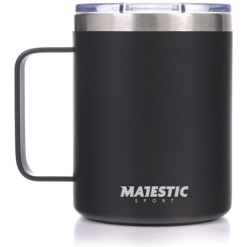 Kubek termiczny MAJESTIC SPORT Gump Czarny 400 ml