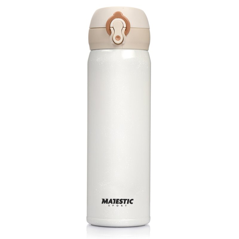 Kubek termiczny MAJESTIC SPORT Mash Biały 450 ml