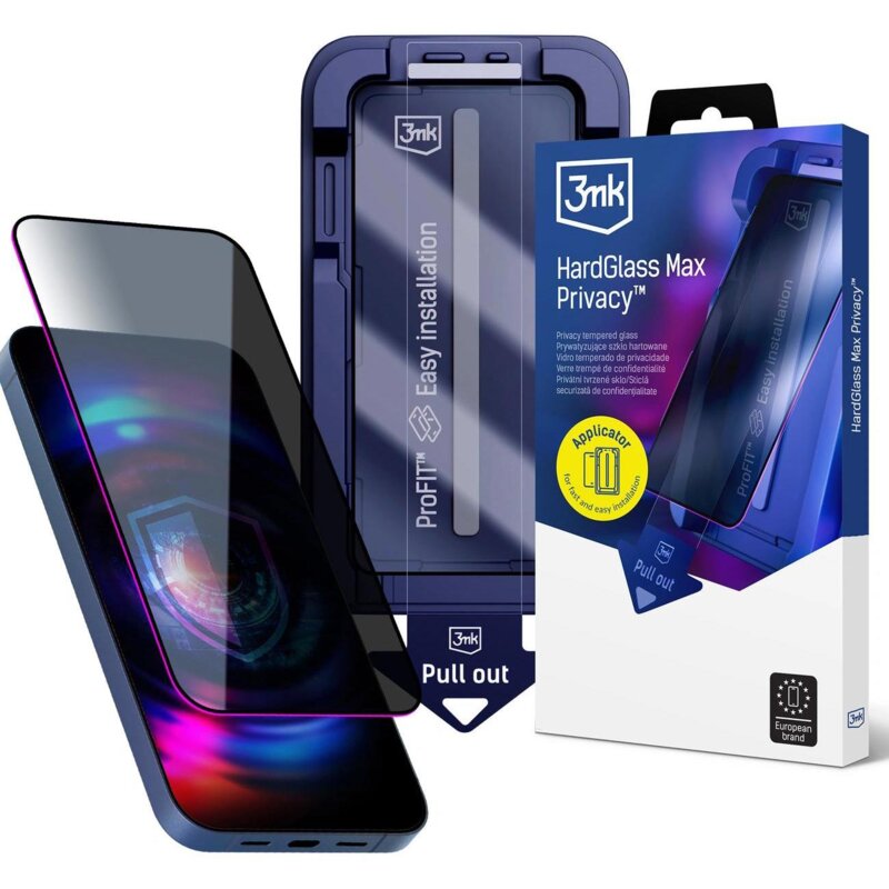 Szkło prywatyzujące 3MK Hardglass Max Privacy do Samsung Galaxy S24/S25