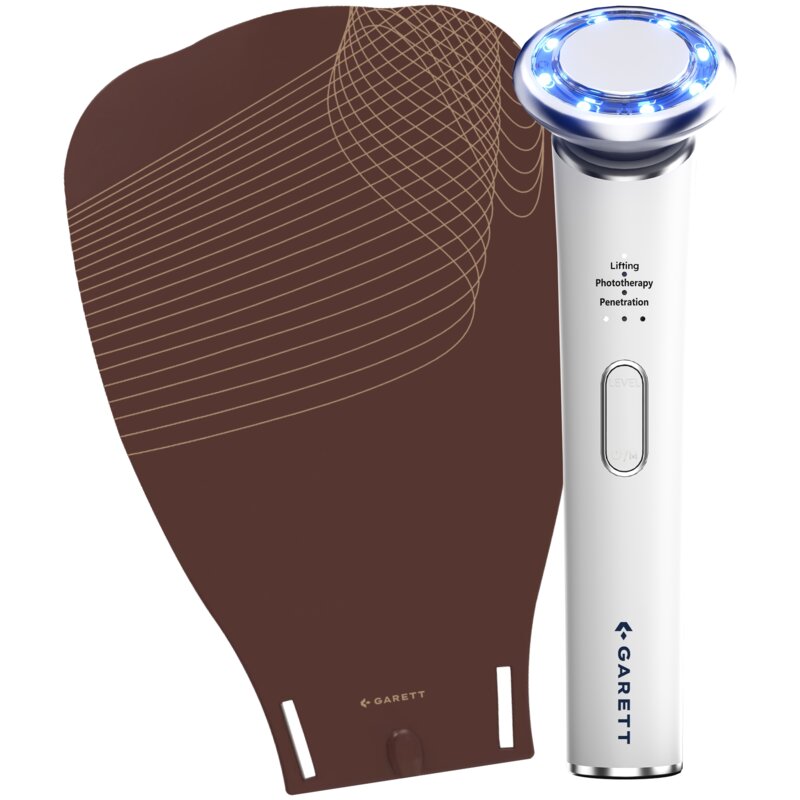 Zestaw GARETT Maska LED do rąk Beauty Skin Ritual Hands Brązowy / Beauty Bright Skin Biały