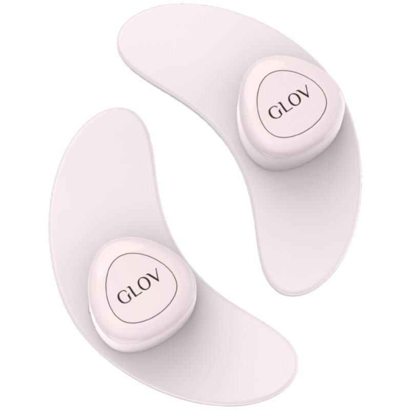 Płatki LED do twarzy GLOV LunaEye + USB Różowy