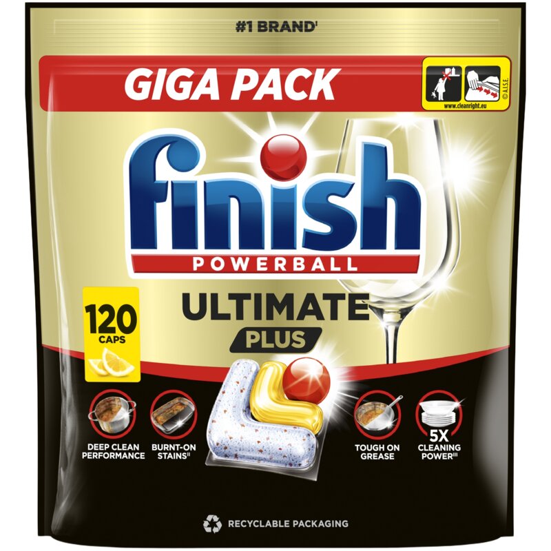 Finish kapsułki Ultimate Plus 120szt. Lemon
