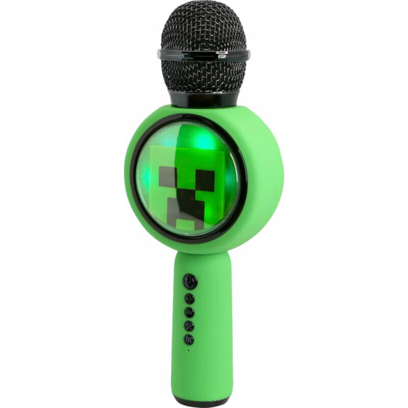Głośnik mobilny OTL Minecraft Creeper z mikrofonem Zielono-czarny