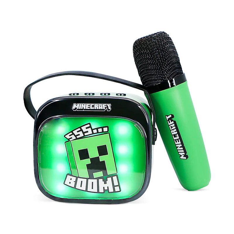 Głośnik mobilny OTL Minecraft Popsing Zielono-czarny