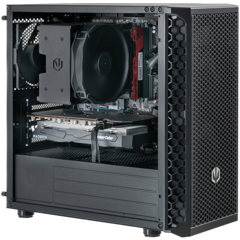 Komputer MAD DOG ENDORFY-M30AIR-A02DB16 R9-3900 16GB RAM 1TB SSD Radeon RX7600 Wi-Fi