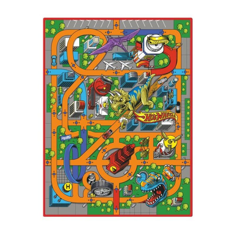 Mata do zabawy HOT WHEELS tor wyścigowy z samochodzikiem 7812