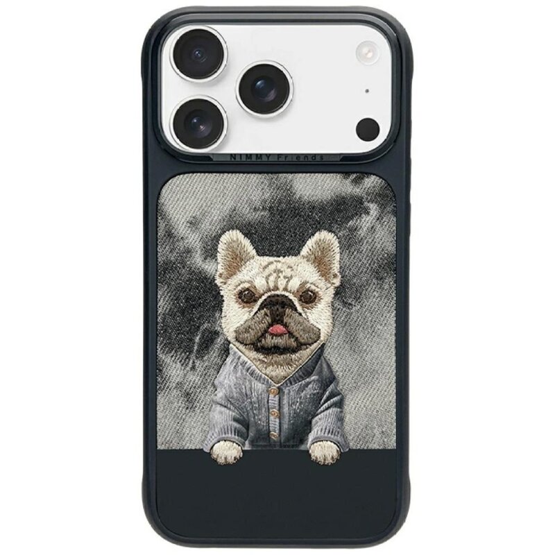 Etui NIMMY Gentle Pets Series Dog MagSafe do Apple iPhone 17 Pro Czarny