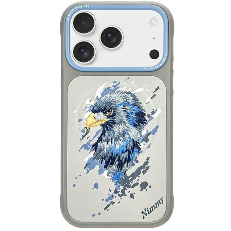 Etui NIMMY Orzeł MagSafe do Apple iPhone 17 Pro Szary