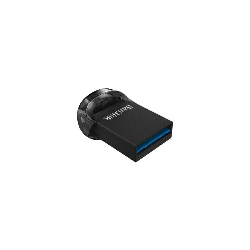 Pendrive SANDISK Cruzer Ultra Fit 256GB, USB 3.2 Gen. 1 (USB 3.0), Odczyt 130 Mb/s Czarny