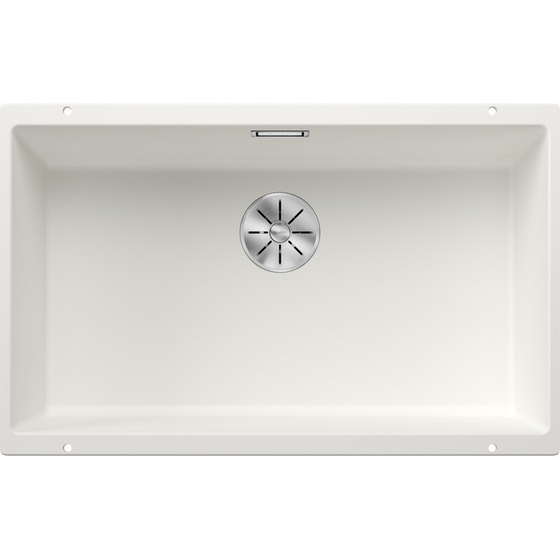 Zlewozmywak jednokomorowy BLANCO Subline 700-U 523446 Biały  46x73