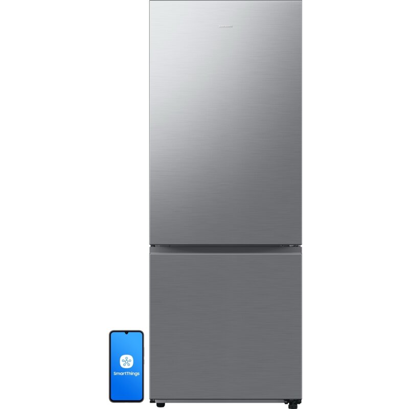 Samsung RB53DG706BS9EO Funkcje AI Pełny No Frost 203cm Zdalne sterowanie Stal nierdzewna
