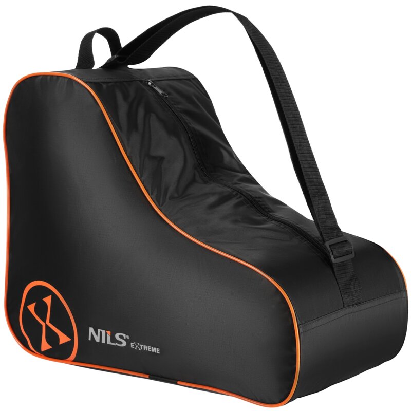 Torba na łyżworolki NILS EXTREME TS101 Czarno-pomarańczowy