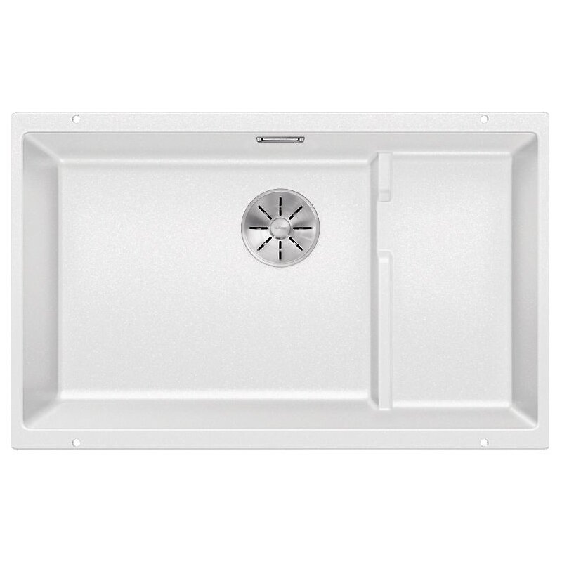 Zlewozmywak jednokomorowy BLANCO Subline 700-U Level 523456 Biały 46 x 73