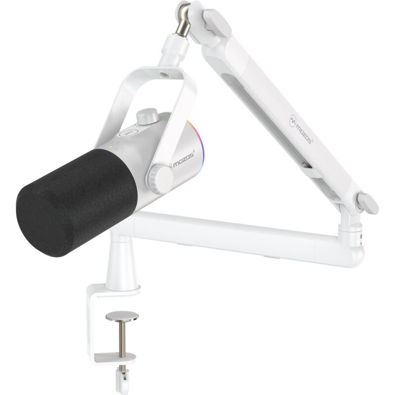 Mikrofon MOZOS TAM8-WH Biały