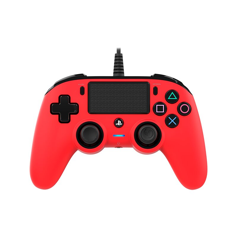 Kontroler BIGBEN Nacon Compact Czerwony (PS4)