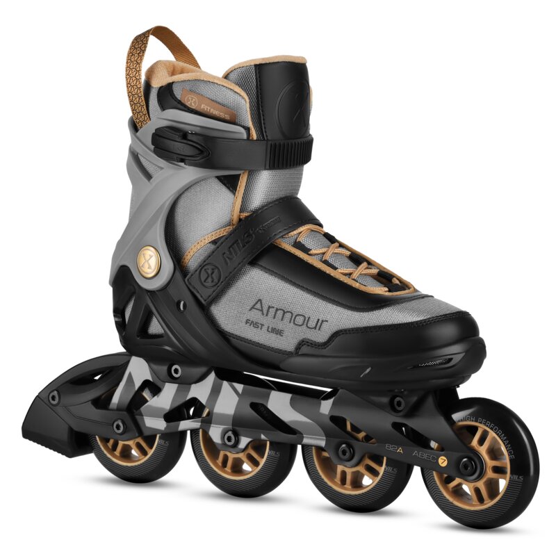 Łyżworolki NILS EXTREME Armour NA22151 (rozmiar 41) Szary