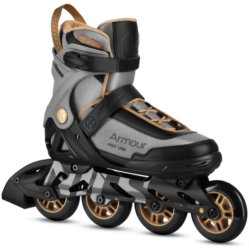 Łyżworolki NILS EXTREME Armour NA22151 (rozmiar 43) Szary