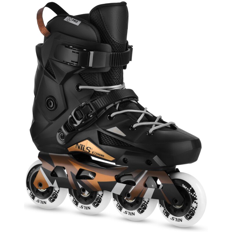 Łyżworolki NILS EXTREME Slayd NA1601 (rozmiar 43) Czarny