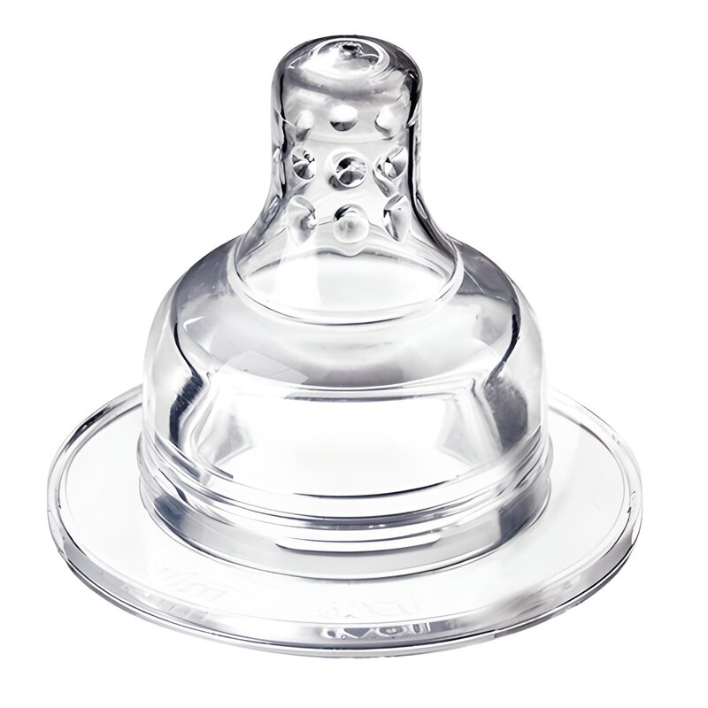 Smoczek LOVI 18/753 Przezroczysty 6 m+ (2 sztuki)