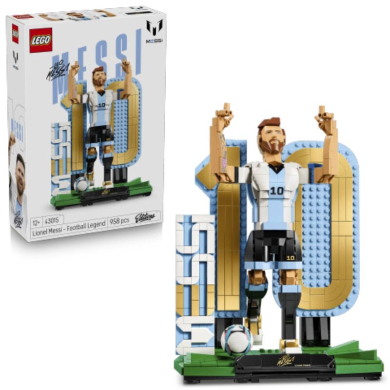 LEGO 43015 Editions Football Lionel Messi — piłkarska legenda