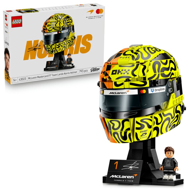 LEGO 43023 Editions Kask Lando Norris McLaren Mastercard F1 Team