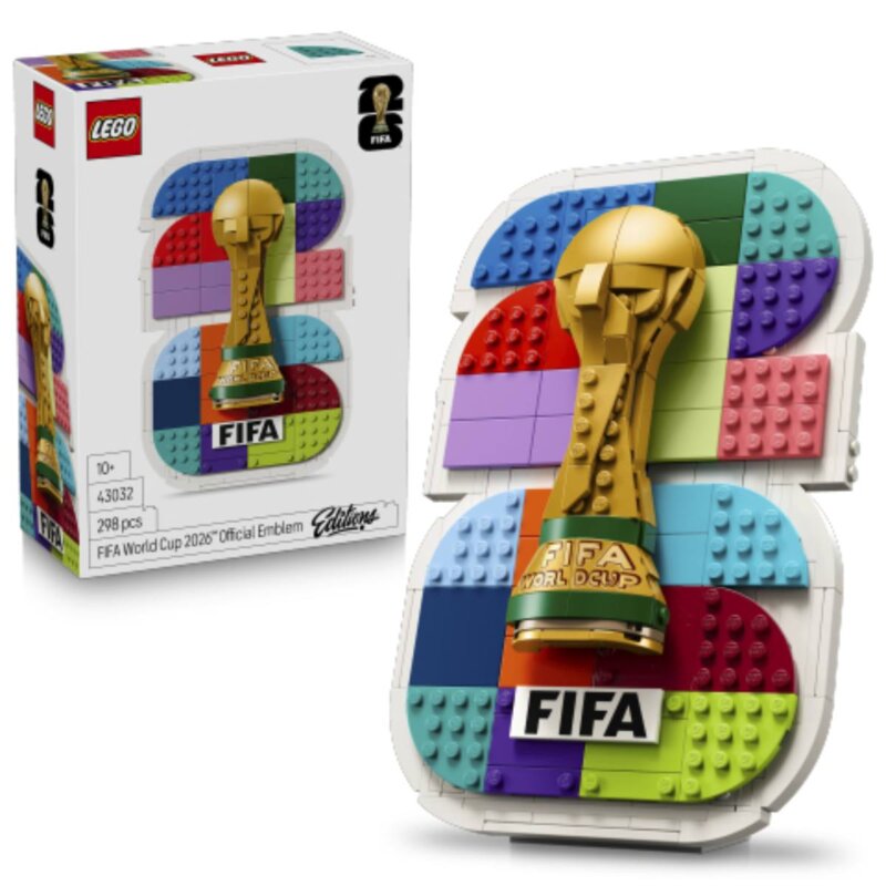 LEGO 43032 Editions Football Oficjalne logo FIFA World Cup 2026