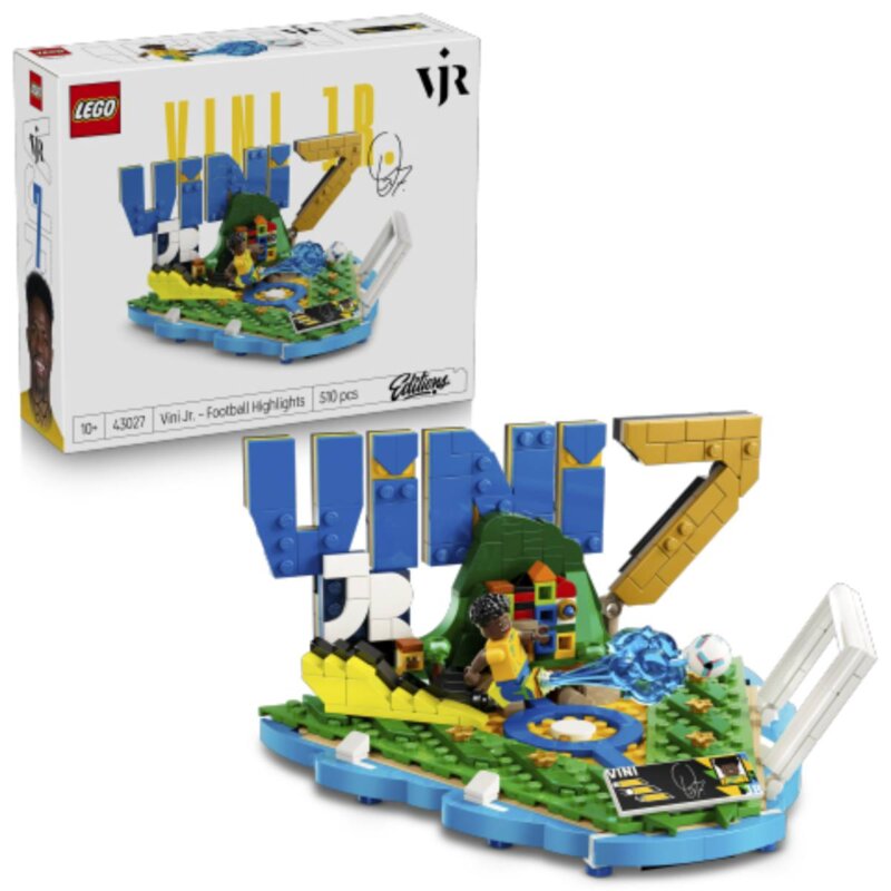 LEGO 43027 Editions Football Vini JR.  — piłkarskie momenty