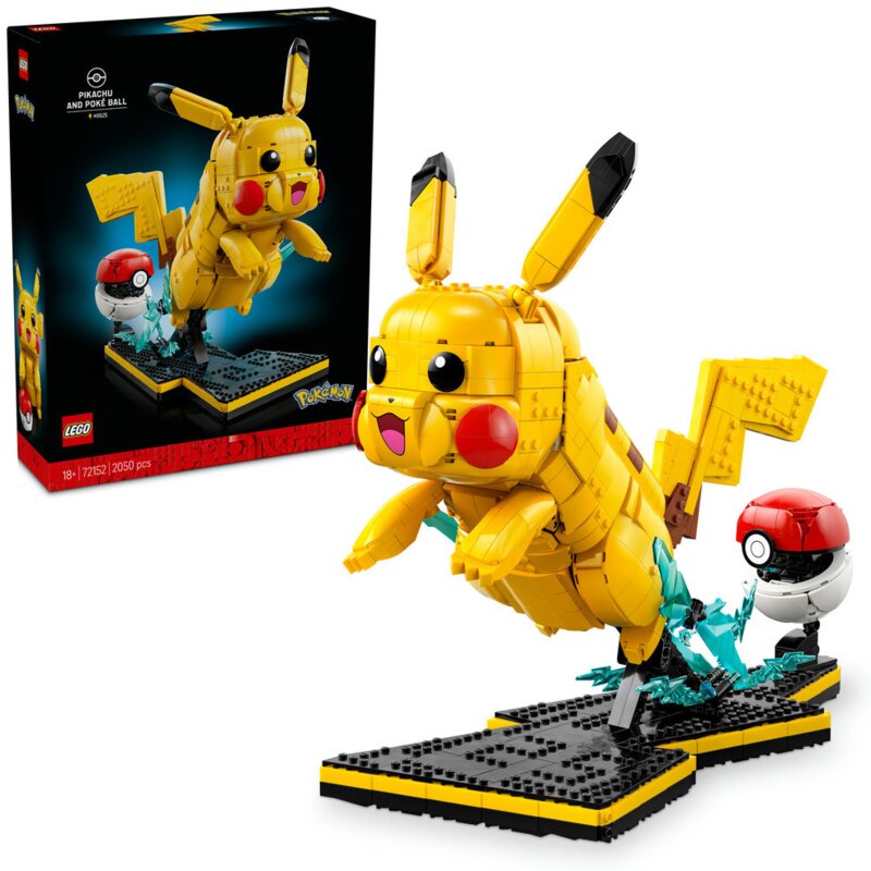 LEGO 72152 Pokémon Pikachu i Pokéball