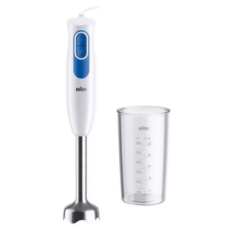 Blender BRAUN MultiQuick 2 MQ20001MWH Biało-niebieski
