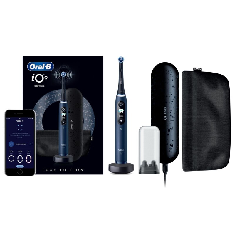 Szczoteczka magnetyczna ORAL-B iO 9 Ciemnoniebieski