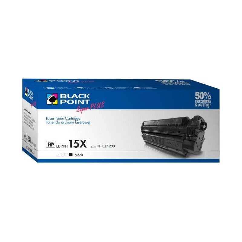 Black Point LBPPH15X (zamiennik C7115X nr 15X) Czarny