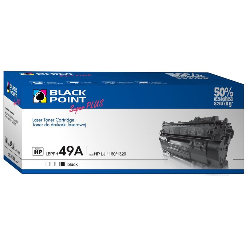 Black Point LBPPH49A (zamiennik Q5949A nr 49A) Czarny