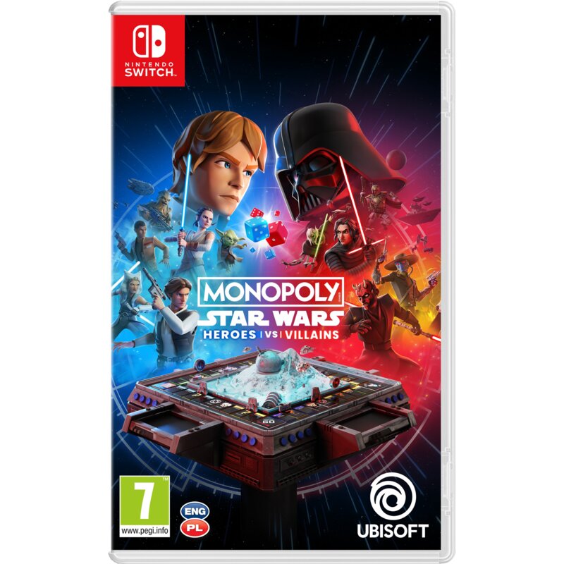 Monopoly Star Wars Heroes vs Villains Gra Nintendo Switch