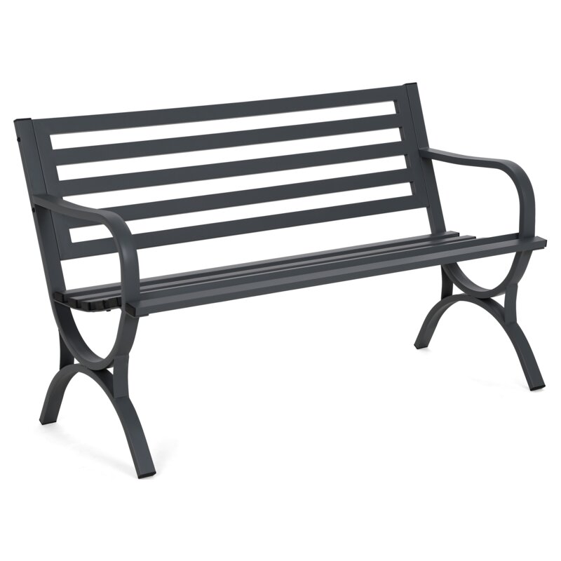 Ławka ogrodowa HOME & GARDEN Simple 746318 Szary