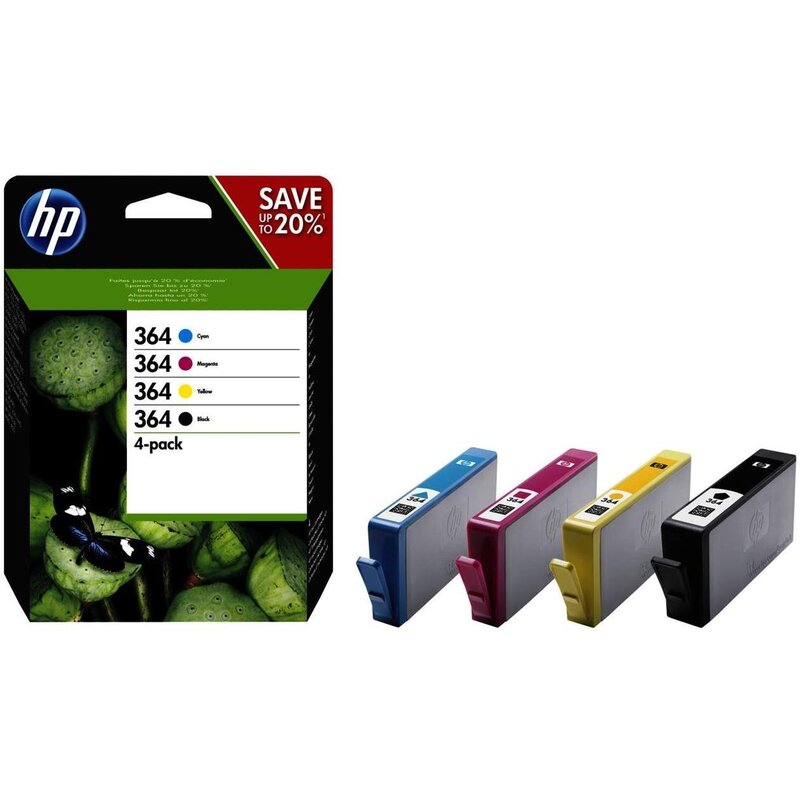 Tusz HP 364 CMYK 4 pak N9J73AE