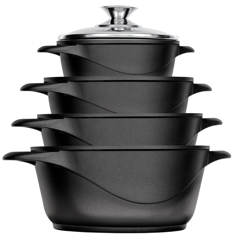 Zestaw garnków SMILE MGK-12 (10 elementów)