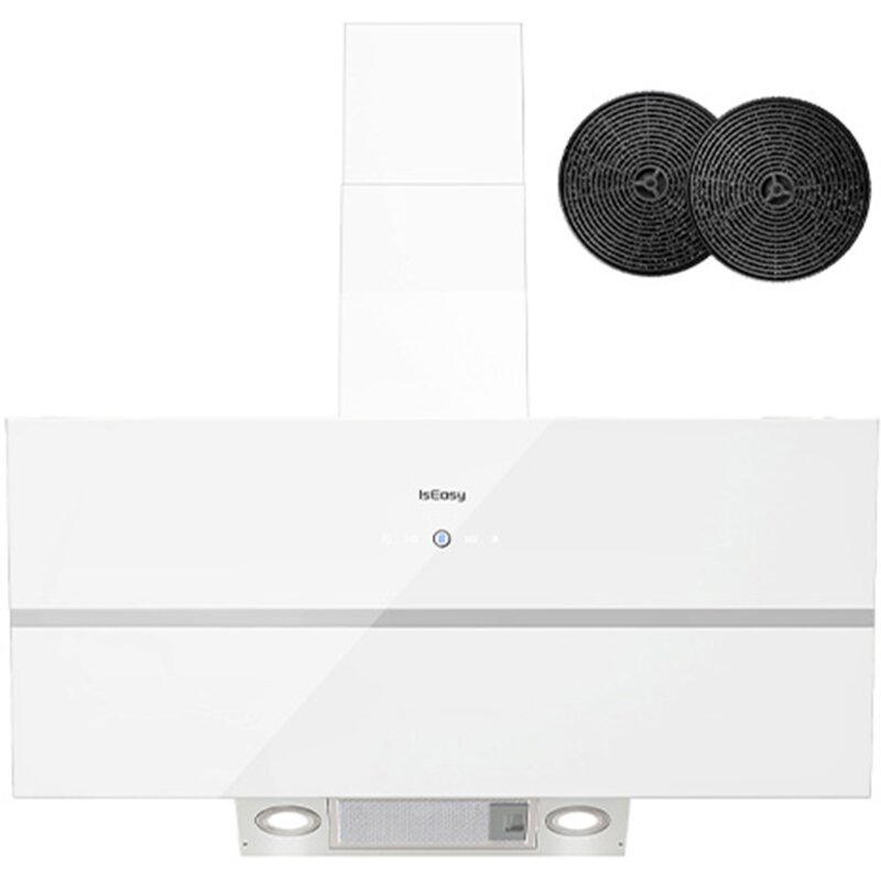 Okap ISEASY TV1390D4-CC-I2 Biały 578m3/h 58dB Klasa A++