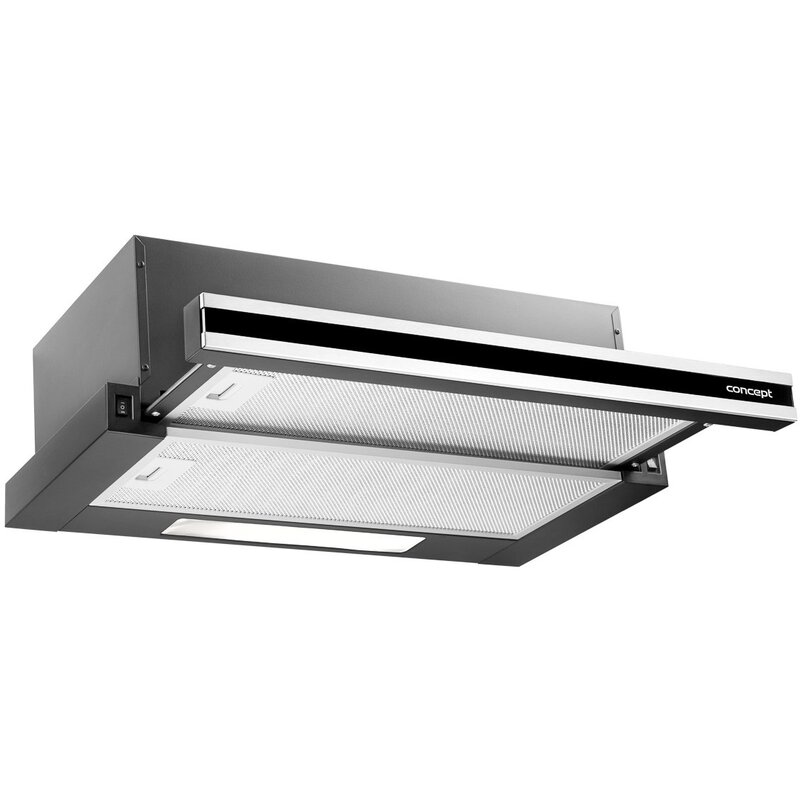 Okap CONCEPT OPV3560 Inox 301m3/h 64dB klasa C