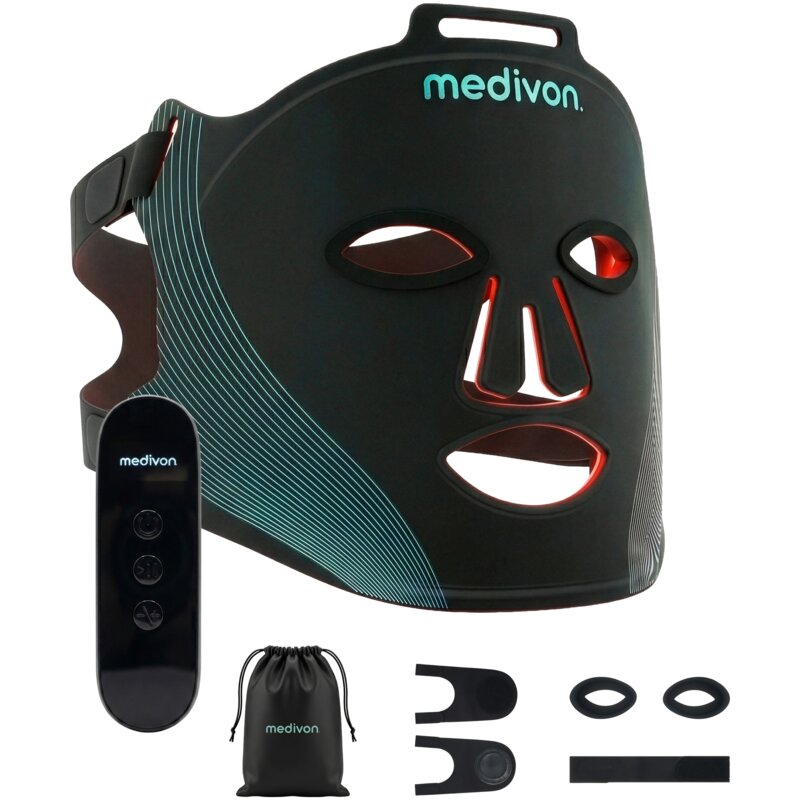 Maska LED MEDIVON Lumi Czarny