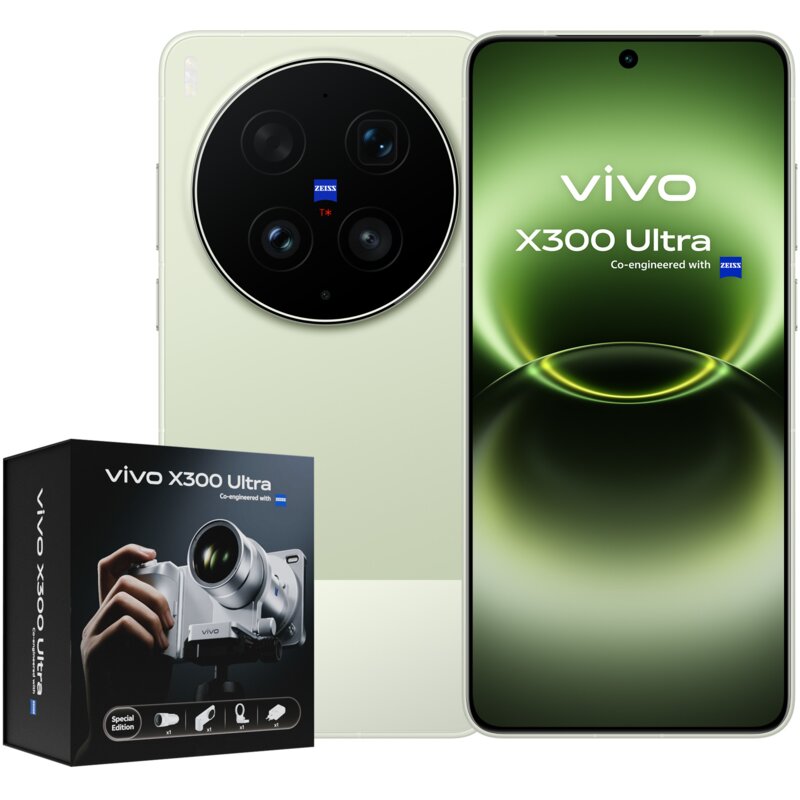 vivo X300 Ultra 5G 16/1TB 6,8" 144Hz 200Mpix Zielony Zestaw