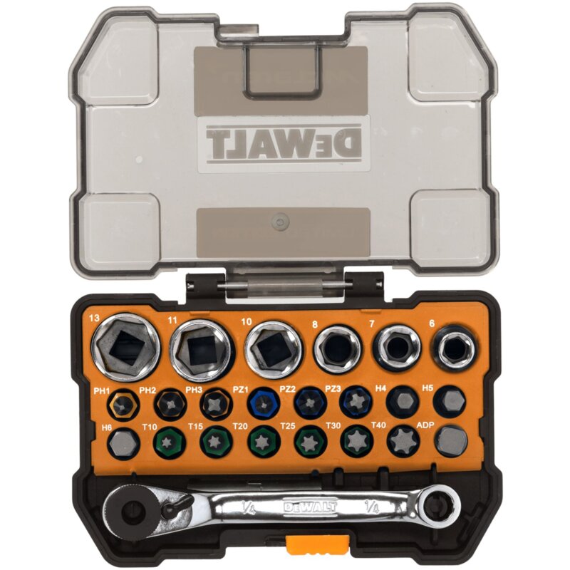 Zestaw nasadek i bitów DEWALT McLaren DT70906-QZ