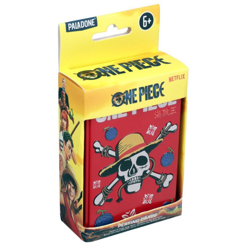 Paladone One Piece Playing Cards w Metalowej Puszce