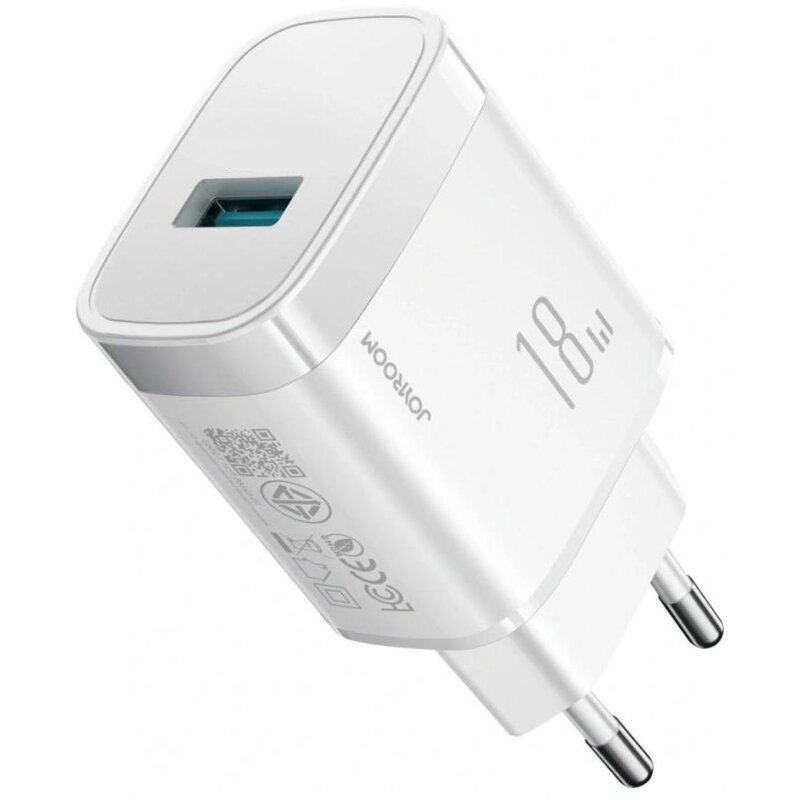 Ładowarka sieciowa JOYROOM JR-TF4 18W Biały ładowarka do telefonu USB-A