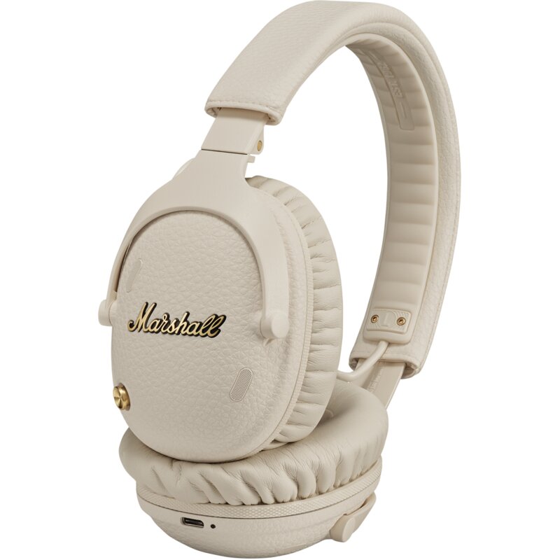 Słuchawki nauszne MARSHALL Monitor III ANC Kremowy