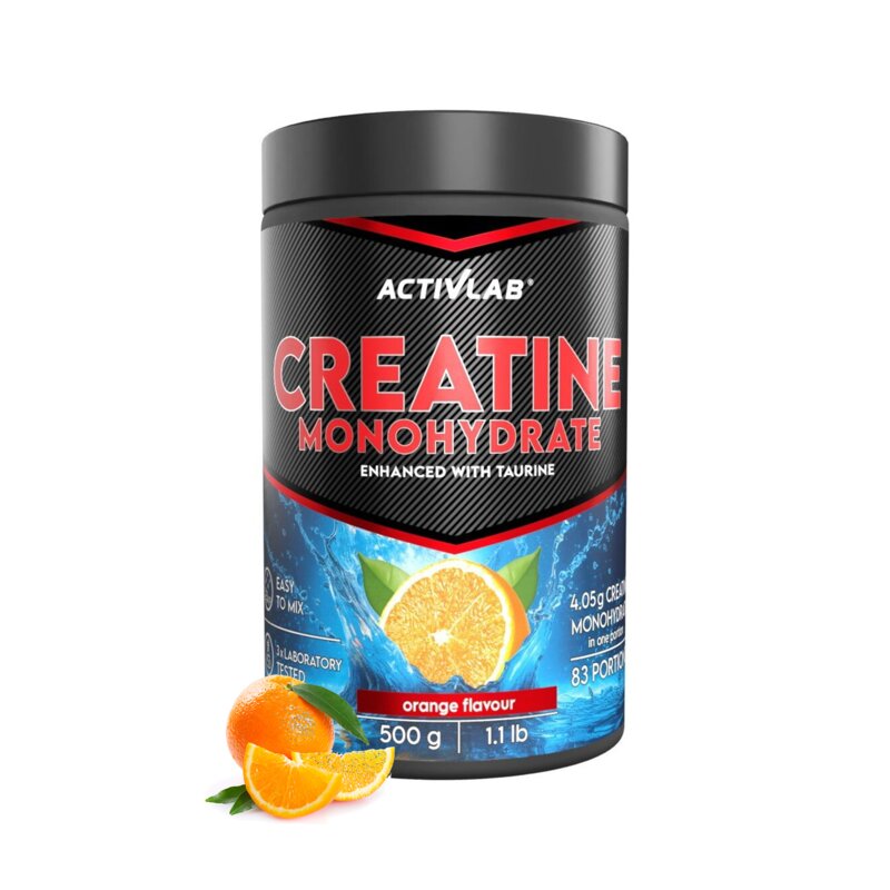 Kreatyna ACTIVLAB Monohydrate Pomarańczowy (500 g)