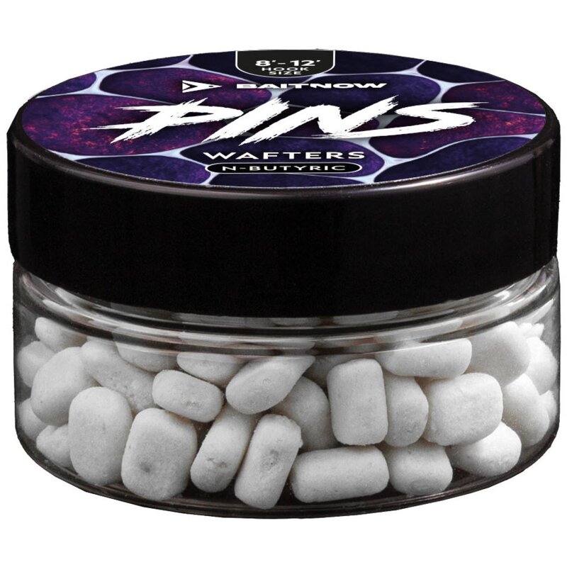 Przynęta Method Feeder BAITNOW Pins N-Butyric Wafters 8 - 12 mm (12 g)