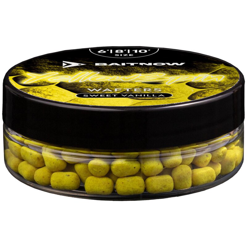 Przynęta Method Feeder BAITNOW Yellow Spin Wafters 6/8/10 mm (24 g)